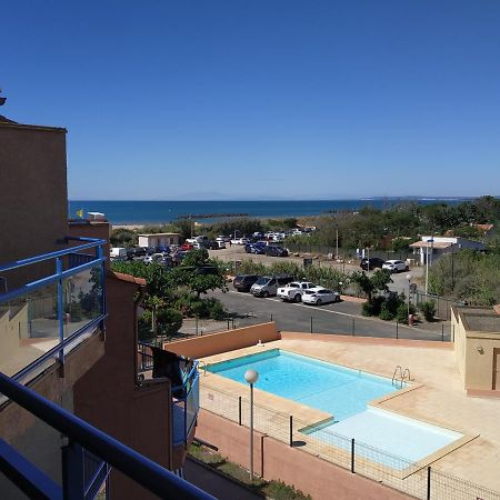 Appartement, Vue Sur Mer, Acces Direct Plage, Piscine Vias Exteriör bild