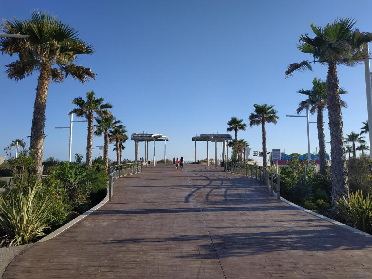 Appartement, Vue Sur Mer, Acces Direct Plage, Piscine Vias Exteriör bild