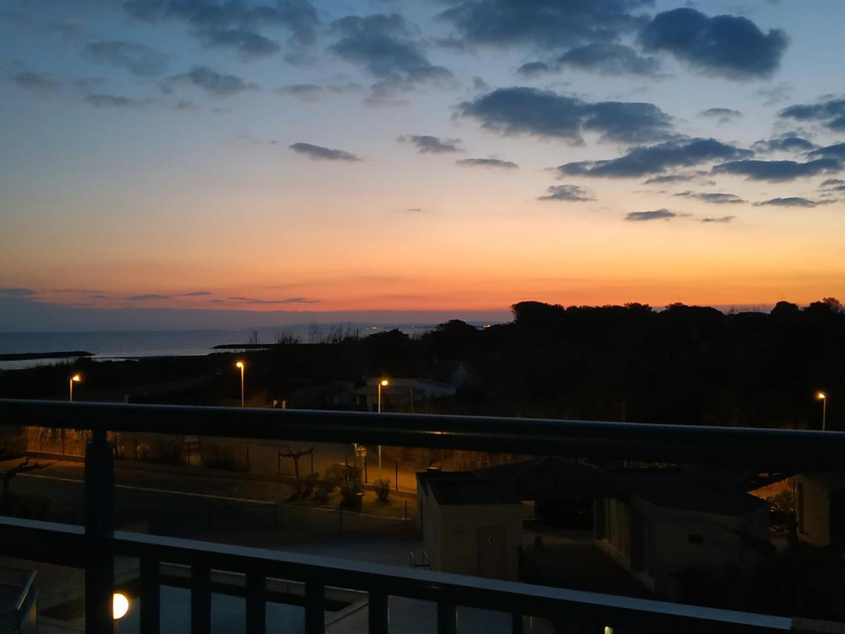 Appartement, Vue Sur Mer, Acces Direct Plage, Piscine Vias Exteriör bild