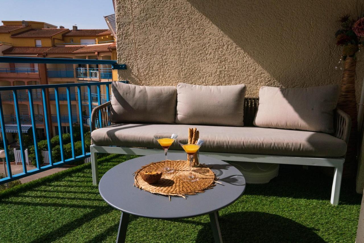 Appartement, Vue Sur Mer, Acces Direct Plage, Piscine Vias Exteriör bild