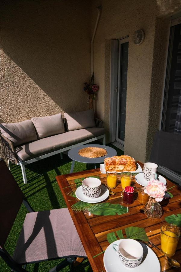 Appartement, Vue Sur Mer, Acces Direct Plage, Piscine Vias Exteriör bild