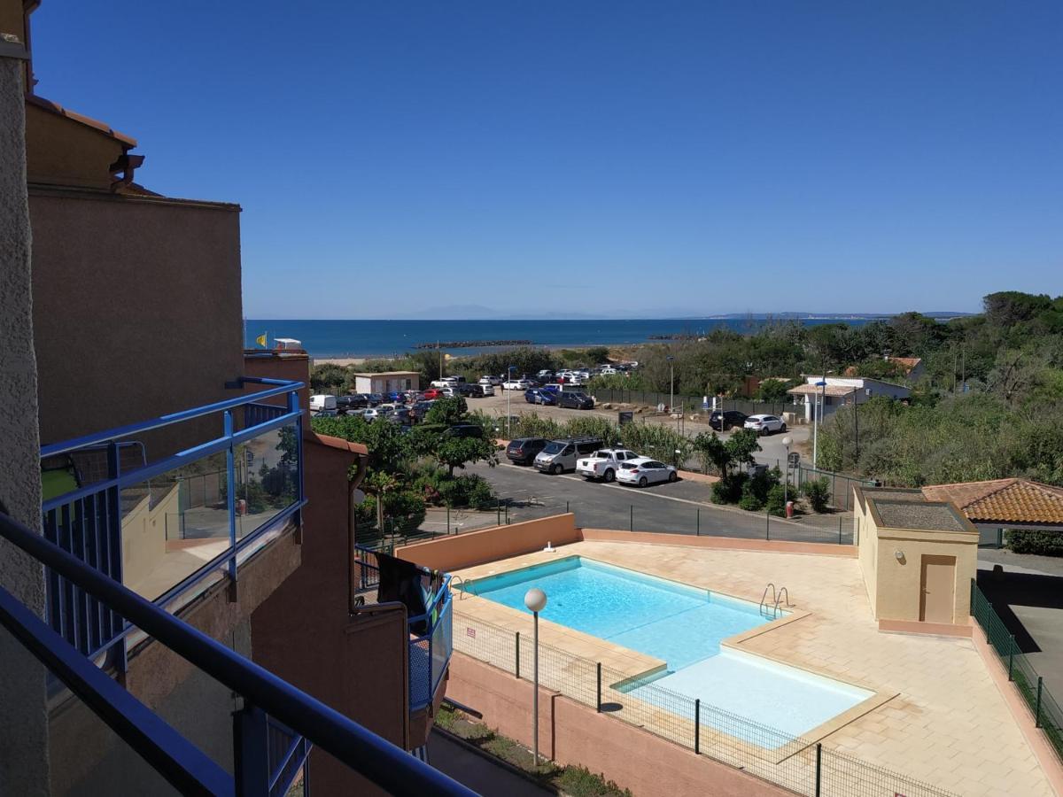 Appartement, Vue Sur Mer, Acces Direct Plage, Piscine Vias Exteriör bild